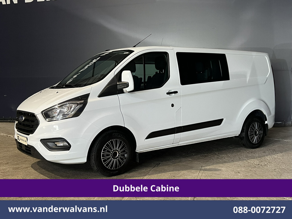 Ford Transit Custom 2.0 TDCI 131pk Automaat L2H1 Dubbele Cabine Euro6 Airco | 5-zits | Camera | Navigatie LED, Cruiscontrol, Stoelverwarming, Verwarmde Voorruit, Parkeersensoren 12