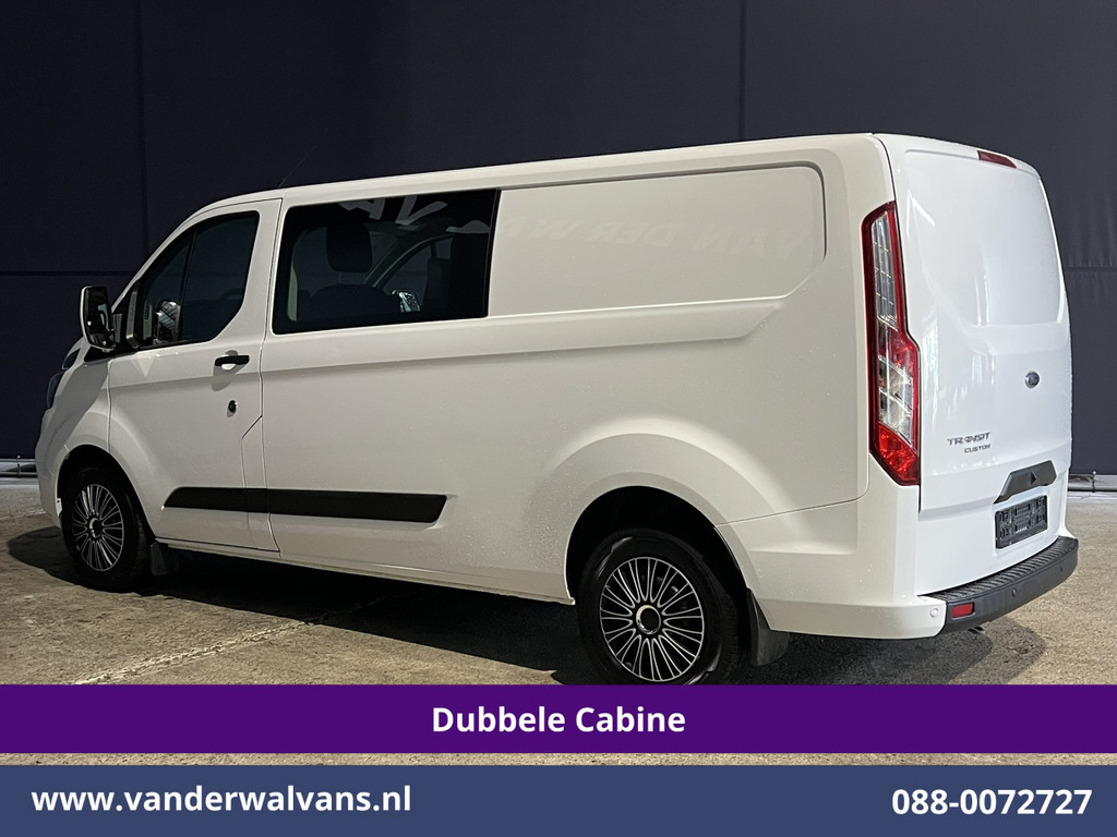 Ford Transit Custom 2.0 TDCI 131pk Automaat L2H1 Dubbele Cabine Euro6 Airco | 5-zits | Camera | Navigatie LED, Cruiscontrol, Stoelverwarming, Verwarmde Voorruit, Parkeersensoren 13