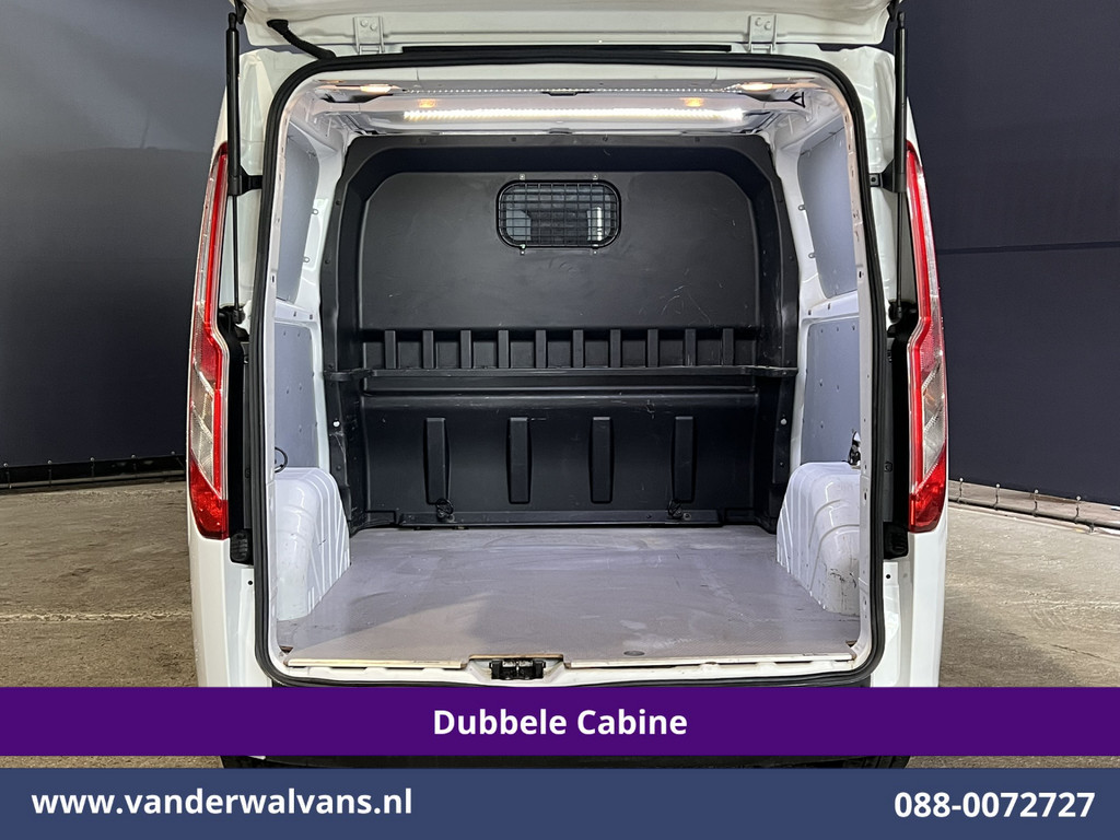 Ford Transit Custom 2.0 TDCI 131pk Automaat L2H1 Dubbele Cabine Euro6 Airco | 5-zits | Camera | Navigatie LED, Cruiscontrol, Stoelverwarming, Verwarmde Voorruit, Parkeersensoren 15