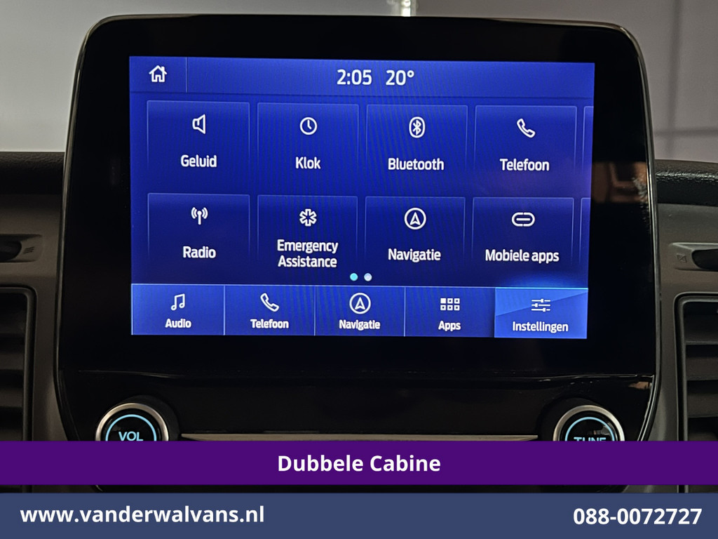 Ford Transit Custom 2.0 TDCI 131pk Automaat L2H1 Dubbele Cabine Euro6 Airco | 5-zits | Camera | Navigatie LED, Cruiscontrol, Stoelverwarming, Verwarmde Voorruit, Parkeersensoren 16
