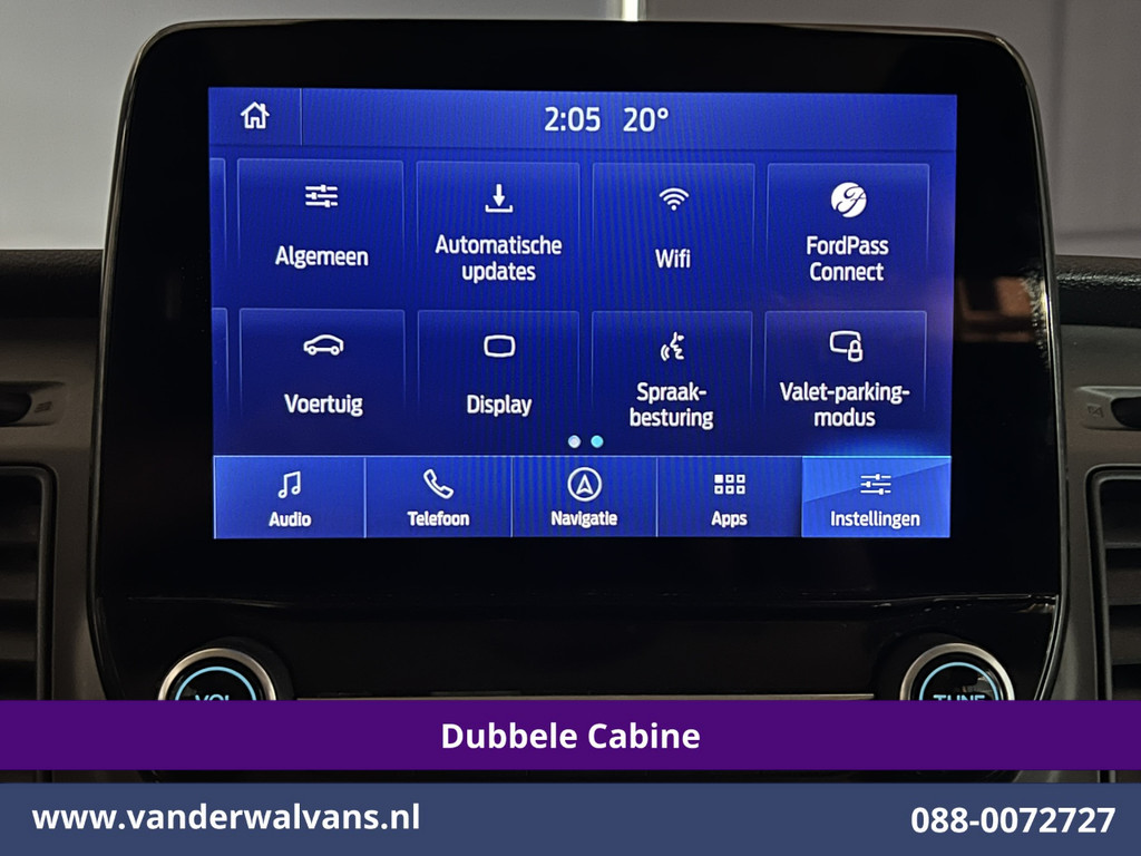 Ford Transit Custom 2.0 TDCI 131pk Automaat L2H1 Dubbele Cabine Euro6 Airco | 5-zits | Camera | Navigatie LED, Cruiscontrol, Stoelverwarming, Verwarmde Voorruit, Parkeersensoren 17