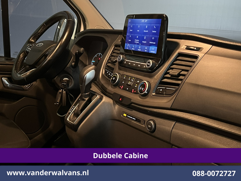 Ford Transit Custom 2.0 TDCI 131pk Automaat L2H1 Dubbele Cabine Euro6 Airco | 5-zits | Camera | Navigatie LED, Cruiscontrol, Stoelverwarming, Verwarmde Voorruit, Parkeersensoren 20