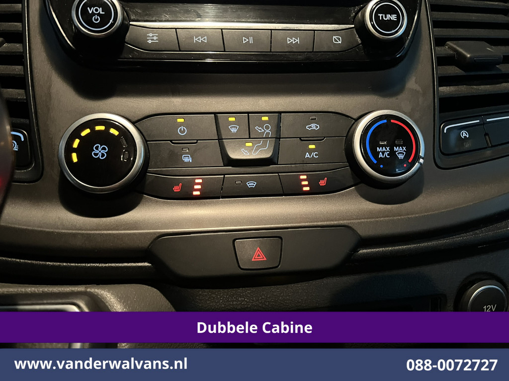 Ford Transit Custom 2.0 TDCI 131pk Automaat L2H1 Dubbele Cabine Euro6 Airco | 5-zits | Camera | Navigatie LED, Cruiscontrol, Stoelverwarming, Verwarmde Voorruit, Parkeersensoren 9