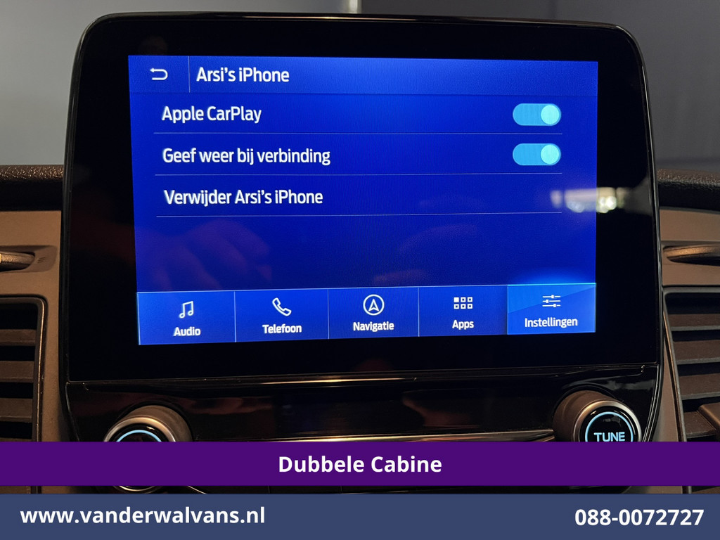 Ford Transit Custom 2.0 TDCI 131pk Automaat L2H1 Dubbele Cabine Euro6 Airco | 6-Zits | Camera | Navigatie | LED | Adaptieve Cruisecontrol Apple Carplay, Trekhaak, Stoelverwarming, Verwarmde voorruit 21