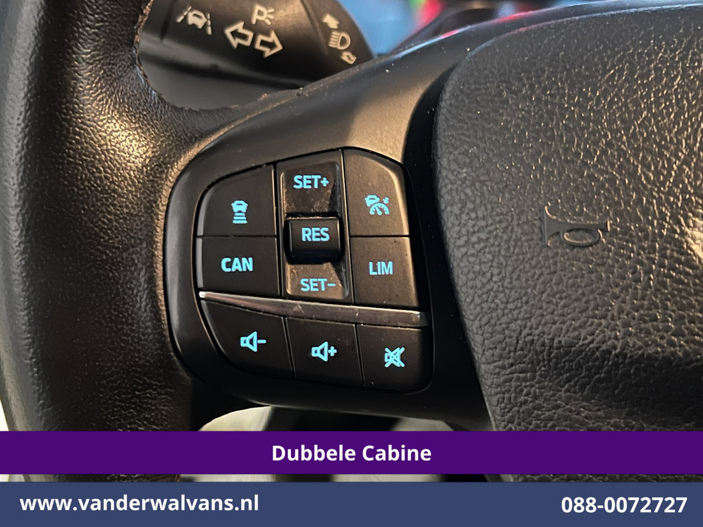Ford Transit Custom 2.0 TDCI 131pk Automaat L2H1 Dubbele Cabine Euro6 Airco | 6-Zits | Camera | Navigatie | LED | Adaptieve Cruisecontrol Apple Carplay, Trekhaak, Stoelverwarming, Verwarmde voorruit 8
