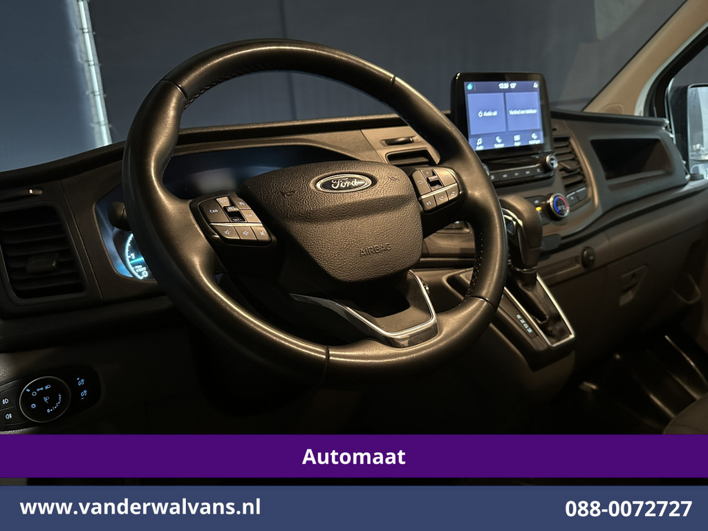 Ford Transit Custom 2.0 TDCI 131pk Automaat L2H1 Euro6 Airco | Apple Carplay | Cruisecontrol | LED | Cruisecontrol Android Auto, Verwarmde voorruit, Parkeersensoren, Bijrijdersbank 12