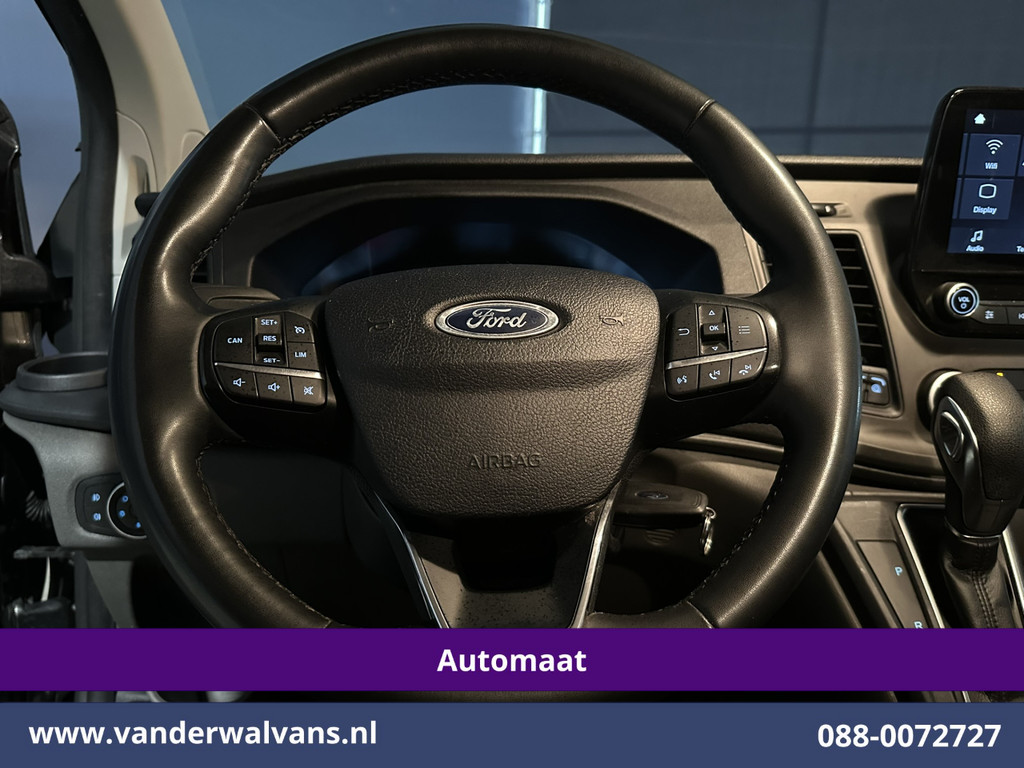 Ford Transit Custom 2.0 TDCI 131pk Automaat L2H1 Euro6 Airco | Apple Carplay | Cruisecontrol | LED | Cruisecontrol Android Auto, Verwarmde voorruit, Parkeersensoren, Bijrijdersbank 17