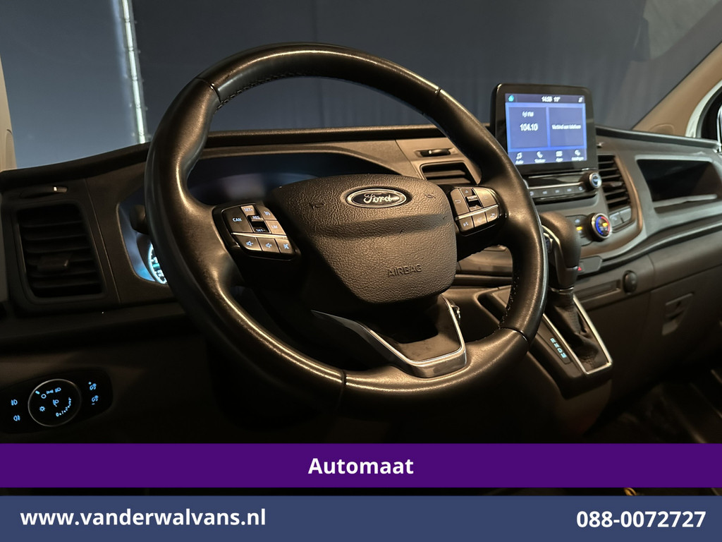 Ford Transit Custom 2.0 TDCI 131pk Automaat L2H1 Euro6 Airco | Apple Carplay | LED | Cruisecontrol Android Auto, Parkeersensoren, Verwarmde voorruit, Bijrijdersbank 16