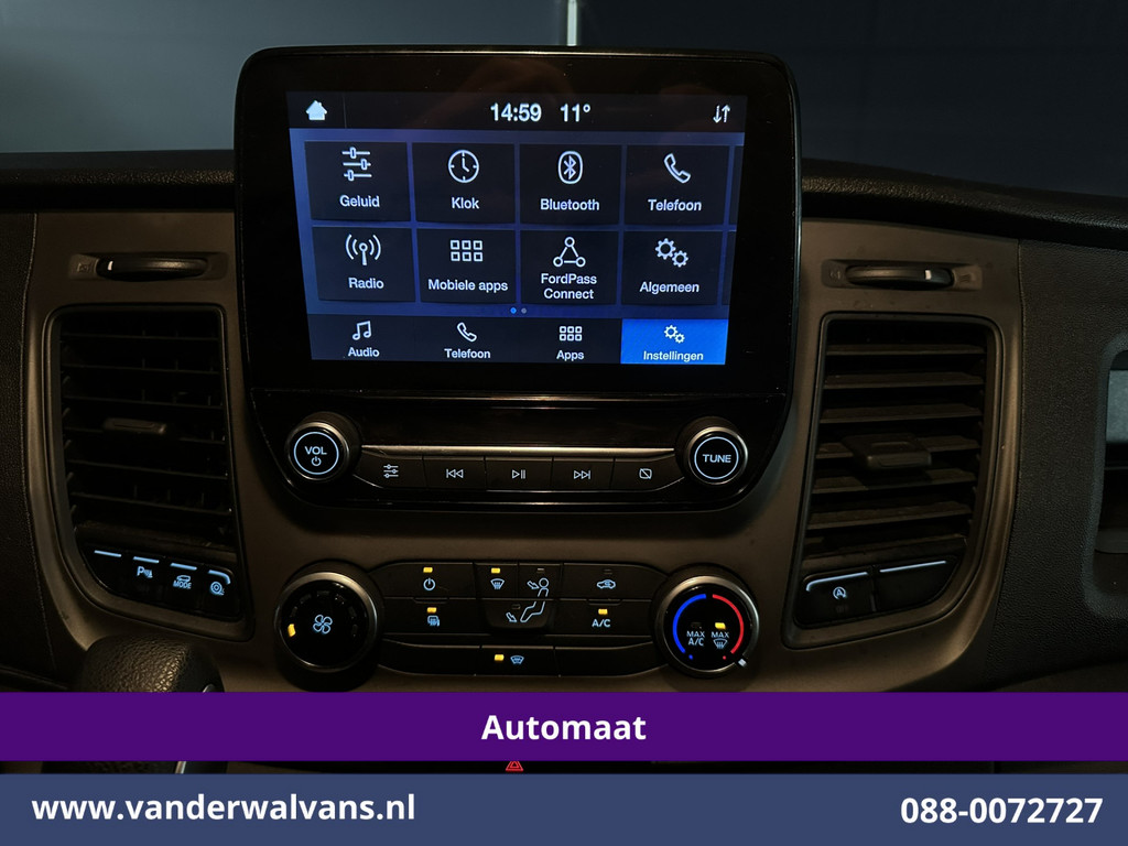 Ford Transit Custom 2.0 TDCI 131pk Automaat L2H1 Euro6 Airco | Apple Carplay | LED | Cruisecontrol Android Auto, Parkeersensoren, Verwarmde voorruit, Bijrijdersbank 17
