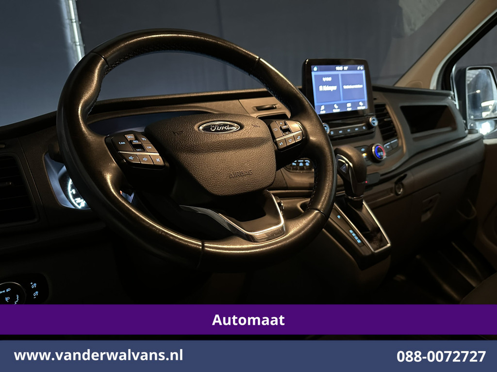 Ford Transit Custom 2.0 TDCI 131pk Automaat L2H1 Euro6 Airco | Apple Carplay | LED | Cruisecontrol Verwarmde voorruit, Parkeersensoren, Bijrijdersbank 16