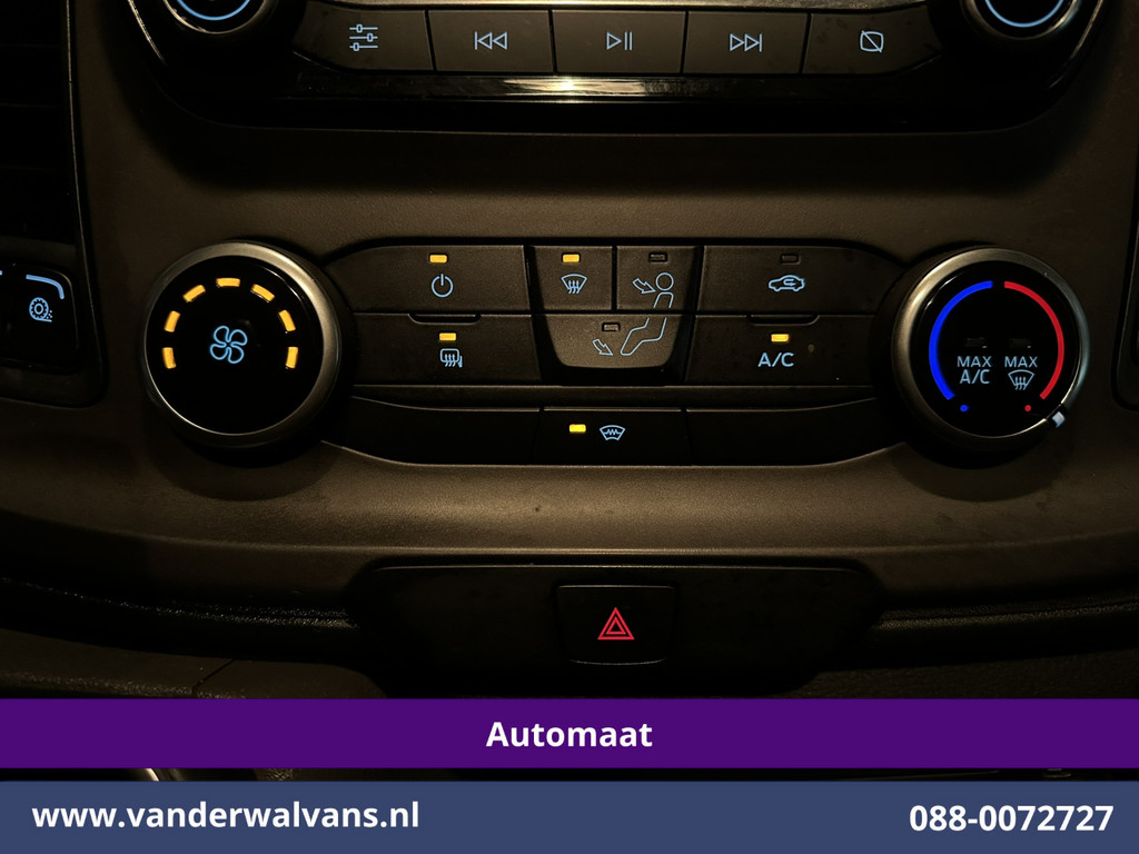 Ford Transit Custom 2.0 TDCI 131pk Automaat L2H1 Euro6 Airco | Apple Carplay | LED | Cruisecontrol Verwarmde voorruit, Parkeersensoren, Bijrijdersbank 7