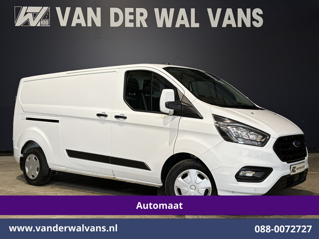 Ford Transit Custom 2.0 TDCI 131pk Automaat L2H1 Euro6 Airco | Camera | Navigatie | LED | Apple Carplay Android Auto, Cruisecontrol, Verwarmde voorruit, Parkeersensoren, Bijrijdersbank