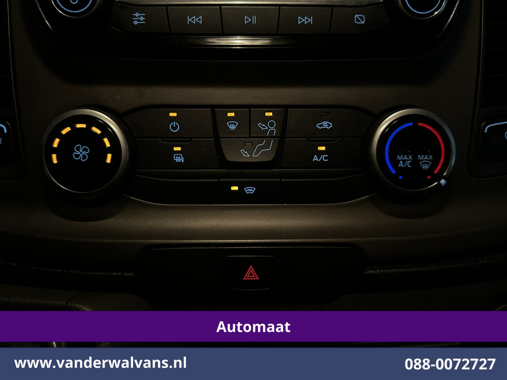 Ford Transit Custom 2.0 TDCI 131pk Automaat L2H1 Euro6 Airco | LED | Apple Carplay | Cruisecontrol Android Auto, Verwarmde Voorruit, Parkeersensoren, Bijrijdersbank 7