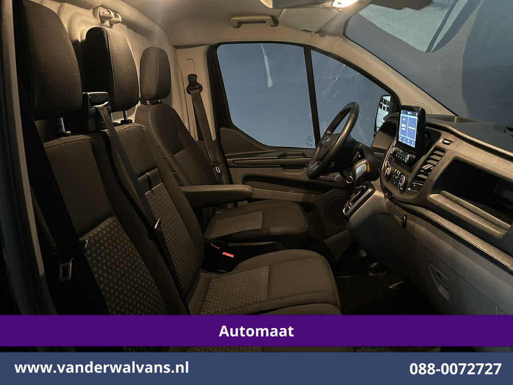 Ford Transit Custom 2.0 TDCI 131pk Automaat L2H1 Euro6 Airco | LED | Apple Carplay | Cruisecontrol Android Auto, Verwarmde Voorruit, Parkeersensoren, Bijrijdersbank 8