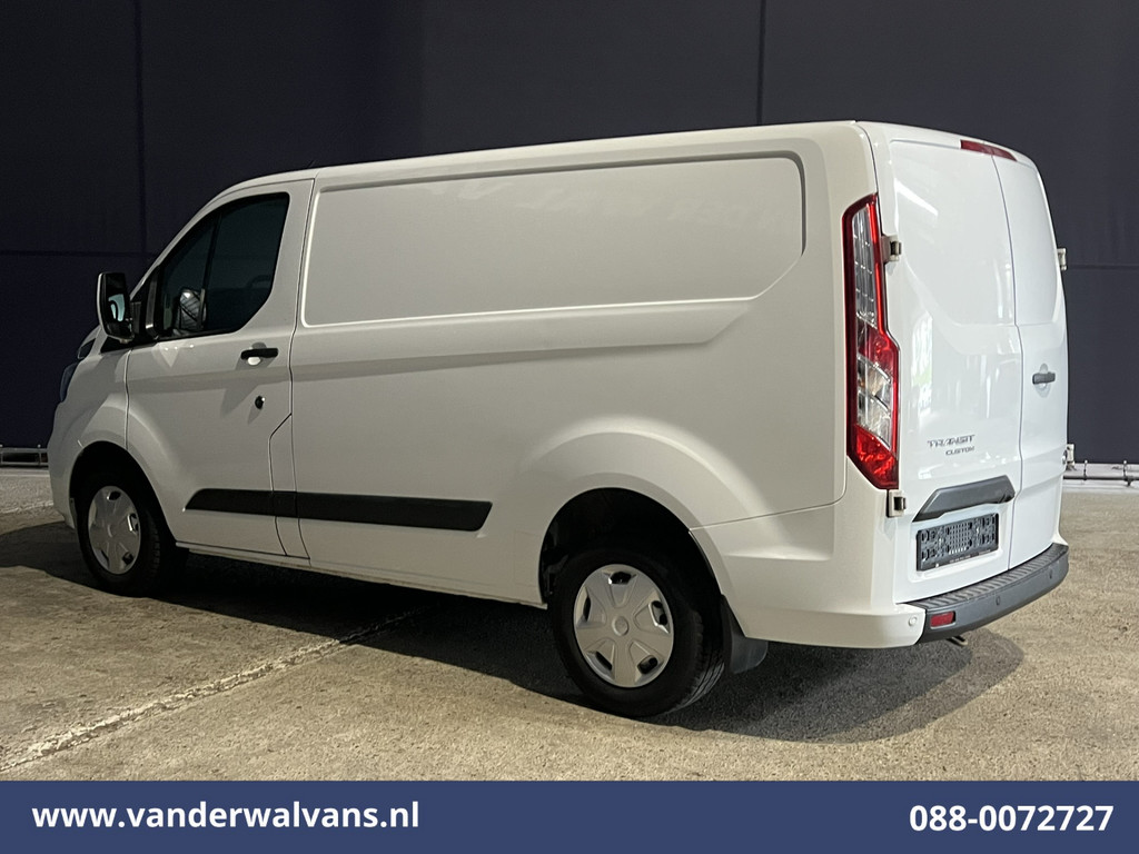 Ford Transit Custom 2.0 TDCI 131pk L1H1 Euro6 Airco | Navigatie | Camera | Android Auto | LED | Cruisecontrol Parkeersensoren, Bijrijdersbank 12