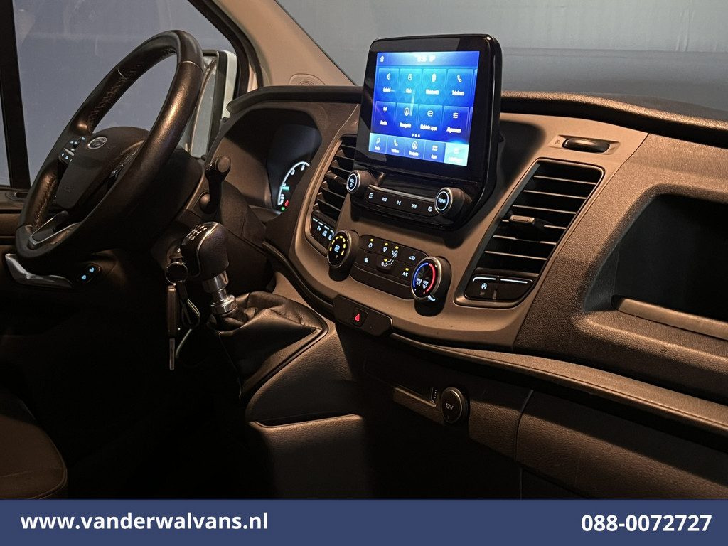 Ford Transit Custom 2.0 TDCI 131pk L1H1 Euro6 Airco | Navigatie | Camera | Android Auto | LED | Cruisecontrol Parkeersensoren, Bijrijdersbank 16