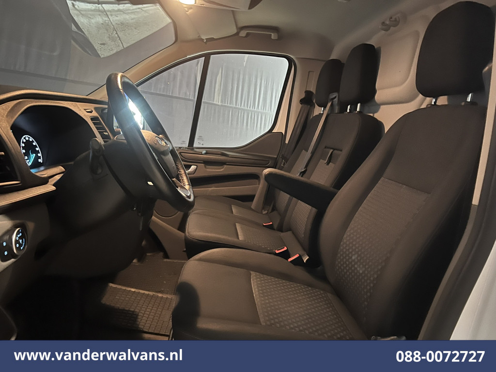 Ford Transit Custom 2.0 TDCI 131pk L1H1 Euro6 Airco | Navigatie | Camera | Android Auto | LED | Cruisecontrol Parkeersensoren, Bijrijdersbank 18