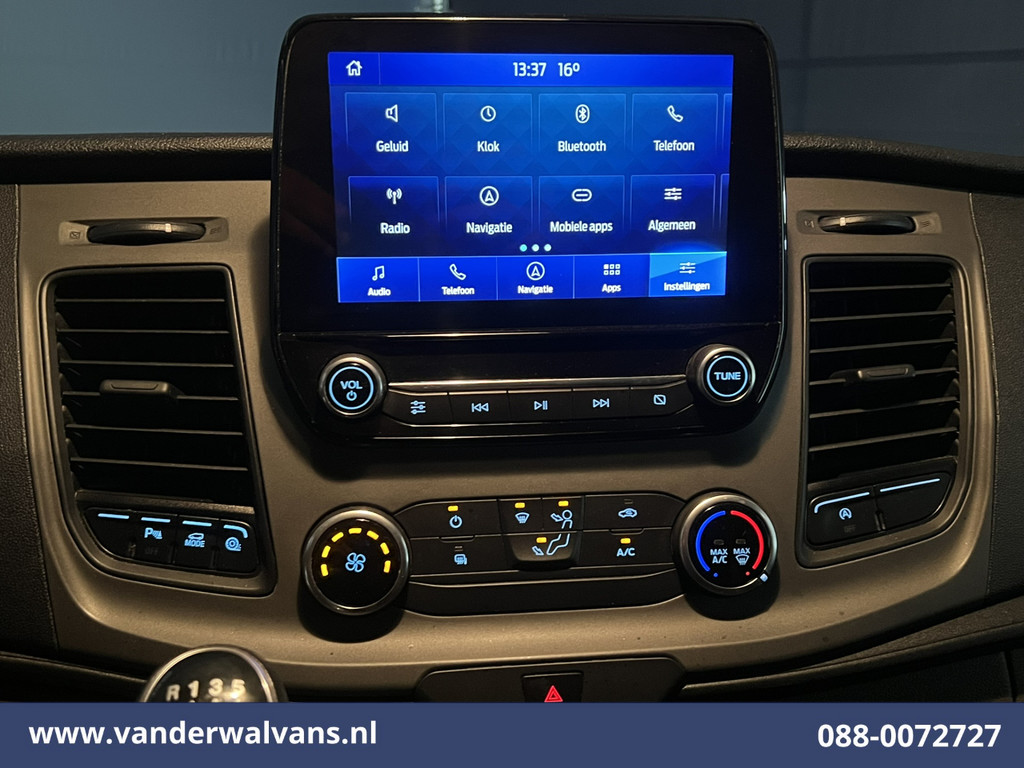 Ford Transit Custom 2.0 TDCI 131pk L1H1 Euro6 Airco | Navigatie | Camera | Android Auto | LED | Cruisecontrol Parkeersensoren, Bijrijdersbank 19