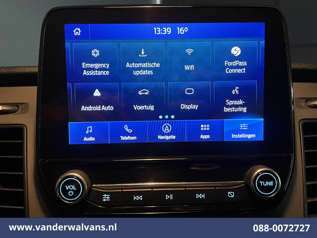 Ford Transit Custom 2.0 TDCI 131pk L1H1 Euro6 Airco | Navigatie | Camera | Android Auto | LED | Cruisecontrol Parkeersensoren, Bijrijdersbank 7