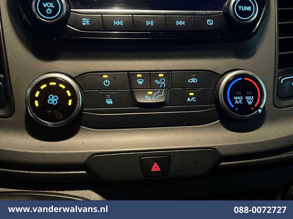 Ford Transit Custom 2.0 TDCI 131pk L1H1 Euro6 Airco | Navigatie | Camera | Android Auto | LED | Cruisecontrol Parkeersensoren, Bijrijdersbank 8