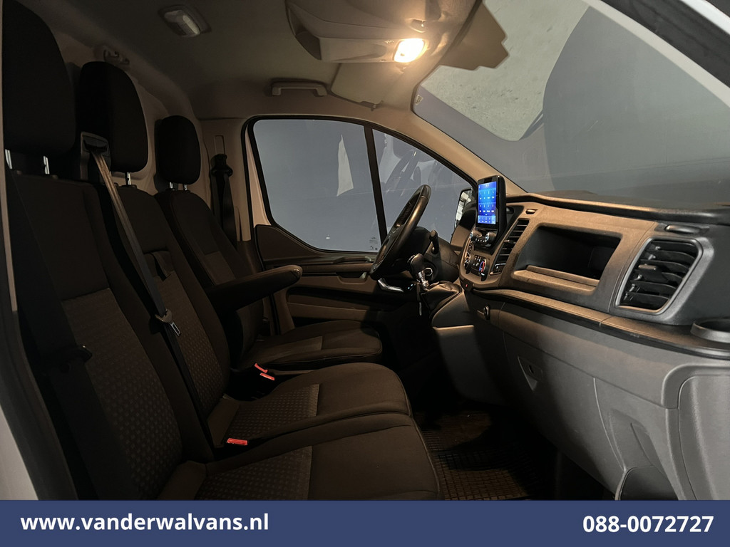 Ford Transit Custom 2.0 TDCI 131pk L1H1 Euro6 Airco | Navigatie | Camera | Android Auto | LED | Cruisecontrol Parkeersensoren, Bijrijdersbank 9
