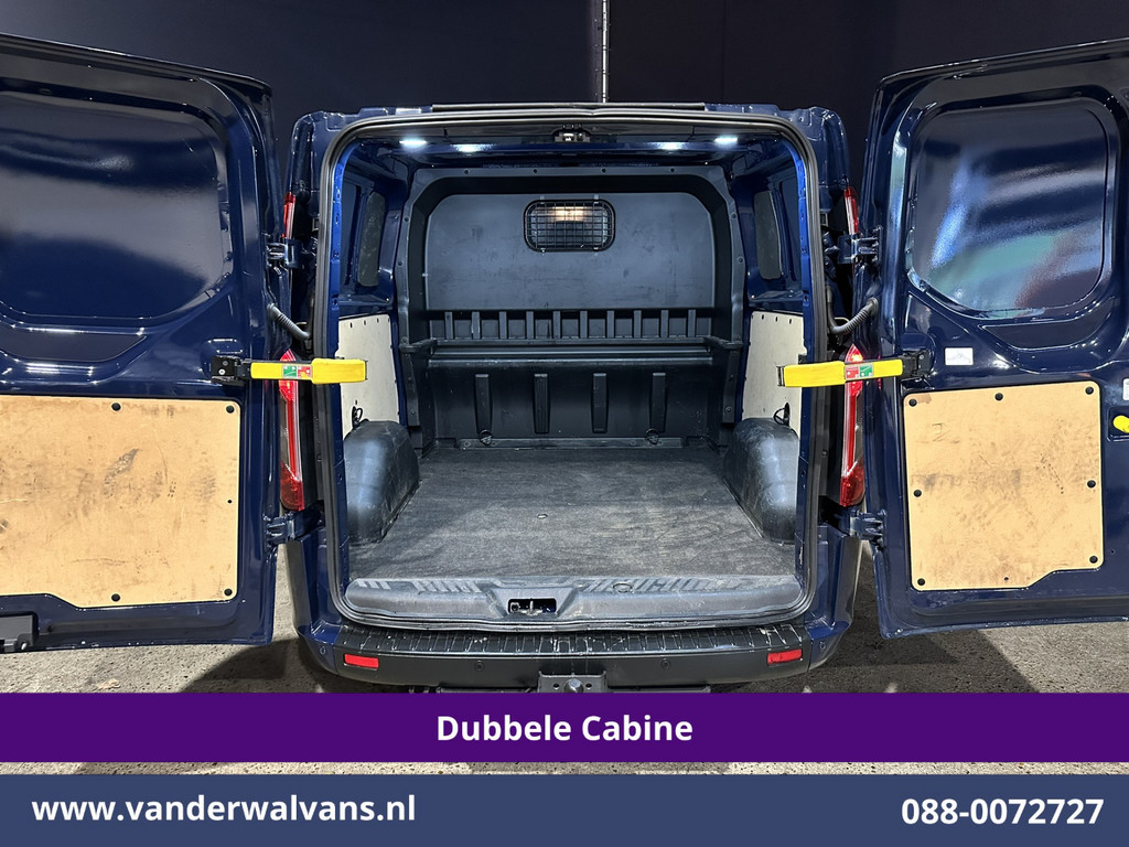 Ford Transit Custom 2.0 TDCI 131pk L2H1 Dubbele Cabine Euro6 Airco | 2x zijdeur | Navigatie Apple Carplay, Android Auto, LED, Cruisecontrol, Parkeersensoren, Stoelverwarming, 5-Zits 15