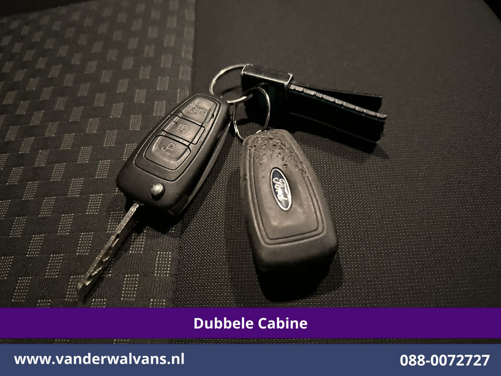 Ford Transit Custom 2.0 TDCI 131pk L2H1 Dubbele Cabine Euro6 Airco | 2x zijdeur | Navigatie Apple Carplay, Android Auto, LED, Cruisecontrol, Parkeersensoren, Stoelverwarming, 5-Zits 20