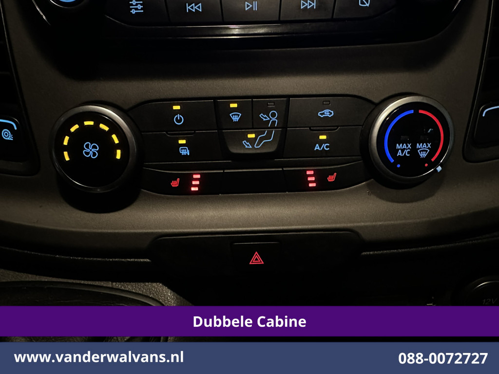 Ford Transit Custom 2.0 TDCI 131pk L2H1 Dubbele Cabine Euro6 Airco | 2x zijdeur | Navigatie Apple Carplay, Android Auto, LED, Cruisecontrol, Parkeersensoren, Stoelverwarming, 5-Zits 9