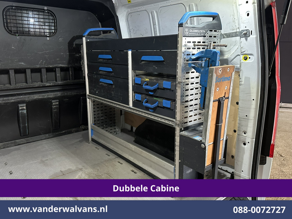 Ford Transit Custom 2.0 TDCI 131pk L2H1 Dubbele Cabine Euro6 Airco | 5-Zits | Xenon | Navigatie | Cruisecontrol | LED | 2800kg Trekhaak Stoelverwarming, Parkeersensoren, Achterklep 14