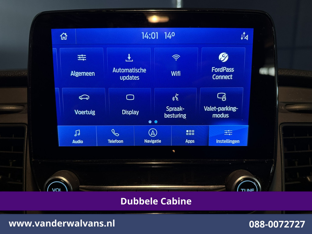 Ford Transit Custom 2.0 TDCI 131pk L2H1 Dubbele Cabine Euro6 Airco | 5-Zits | Xenon | Navigatie | Cruisecontrol | LED | 2800kg Trekhaak Stoelverwarming, Parkeersensoren, Achterklep 18