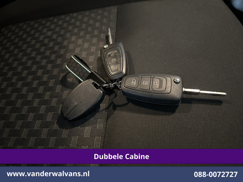 Ford Transit Custom 2.0 TDCI 131pk L2H1 Dubbele Cabine Euro6 Airco | 5-Zits | Xenon | Navigatie | Cruisecontrol | LED | 2800kg Trekhaak Stoelverwarming, Parkeersensoren, Achterklep 20