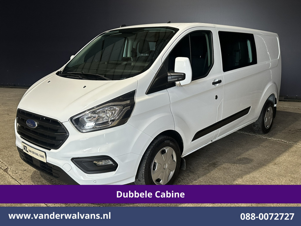 Ford Transit Custom 2.0 TDCI 131pk L2H1 Dubbele Cabine Euro6 Airco | 6-Zits | Apple Carplay | LED Cruisecontrol, Android Auto, Stoeverwarming, Verwarmde Voorruit, Parkeersensoren, Bijrijdersbank 10