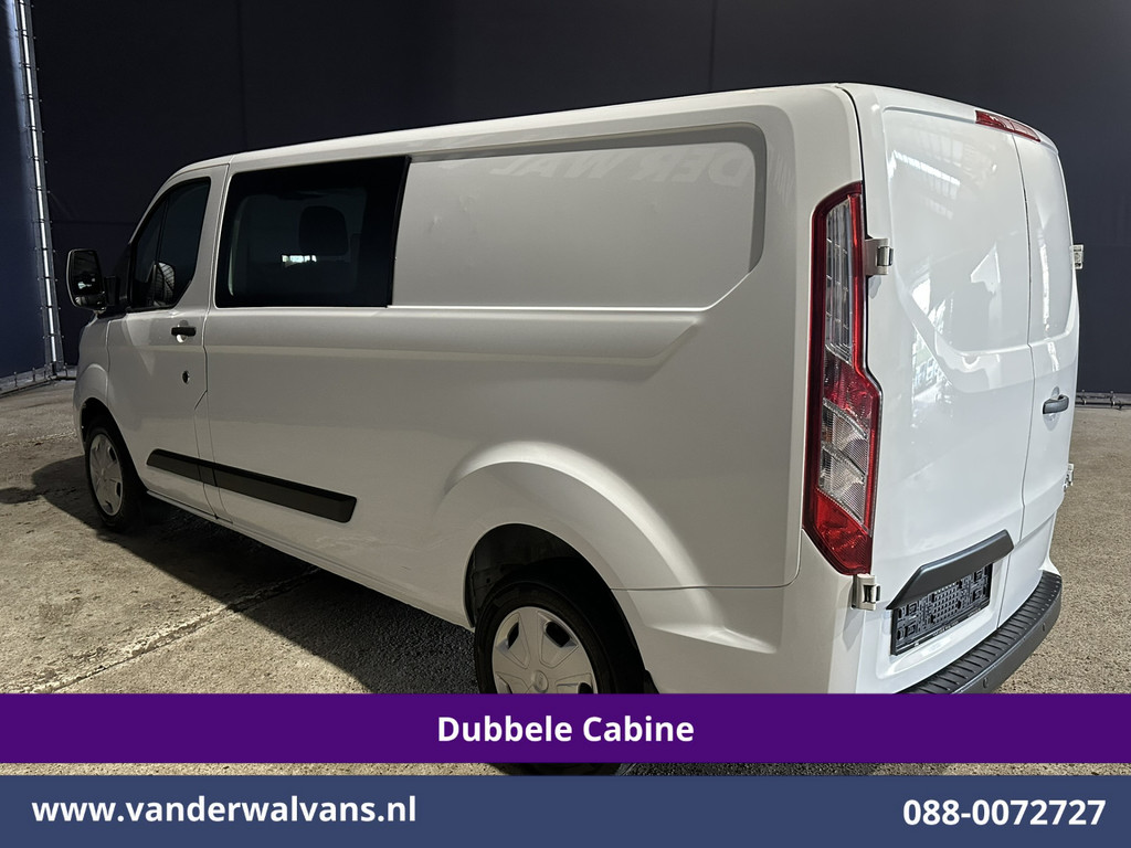 Ford Transit Custom 2.0 TDCI 131pk L2H1 Dubbele Cabine Euro6 Airco | 6-Zits | Apple Carplay | LED Cruisecontrol, Android Auto, Stoeverwarming, Verwarmde Voorruit, Parkeersensoren, Bijrijdersbank 11