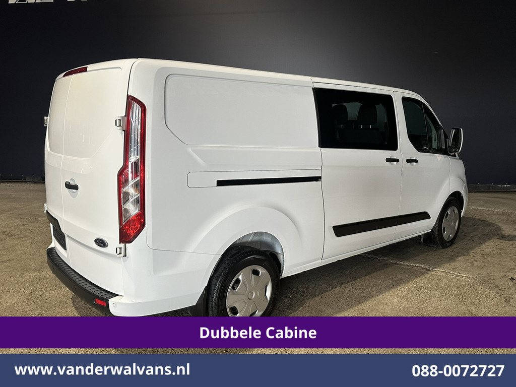 Ford Transit Custom 2.0 TDCI 131pk L2H1 Dubbele Cabine Euro6 Airco | 6-Zits | Apple Carplay | LED Cruisecontrol, Android Auto, Stoeverwarming, Verwarmde Voorruit, Parkeersensoren, Bijrijdersbank 12