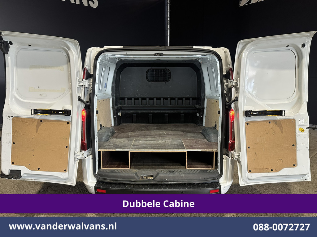 Ford Transit Custom 2.0 TDCI 131pk L2H1 Dubbele Cabine Euro6 Airco | 6-Zits | Apple Carplay | LED Cruisecontrol, Android Auto, Stoeverwarming, Verwarmde Voorruit, Parkeersensoren, Bijrijdersbank 13