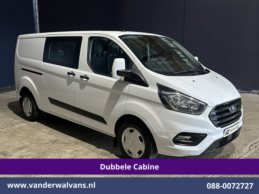 Ford Transit Custom 2.0 TDCI 131pk L2H1 Dubbele Cabine Euro6 Airco | 6-Zits | Apple Carplay | LED Cruisecontrol, Android Auto, Stoeverwarming, Verwarmde Voorruit, Parkeersensoren, Bijrijdersbank 9