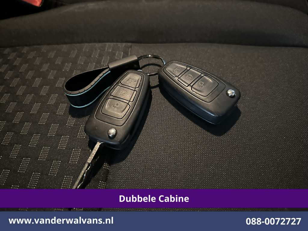 Ford Transit Custom 2.0 TDCI 131pk L2H1 Dubbele Cabine Euro6 Airco | 6-Zits | Camera | Apple Carplay | Xenon | Cruisecontrol 2540kg Trekhaak, Android Auto, Verwarmde voorruit, Parkeersensoren 20