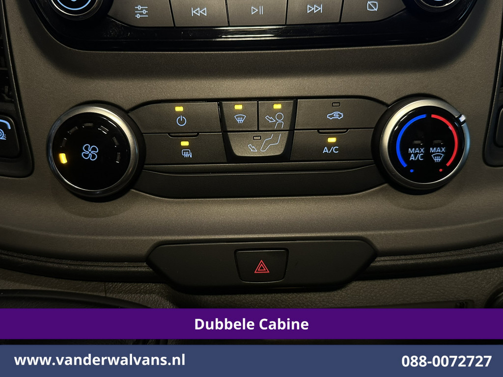 Ford Transit Custom 2.0 TDCI 131pk L2H1 Dubbele Cabine Euro6 Airco | 6-Zits | Camera | Navigatie | Apple Carplay | LED | Cruisecontrol Android Auto, Parkeersensoren, 2800kg Trekhaak, Dakdragers 10