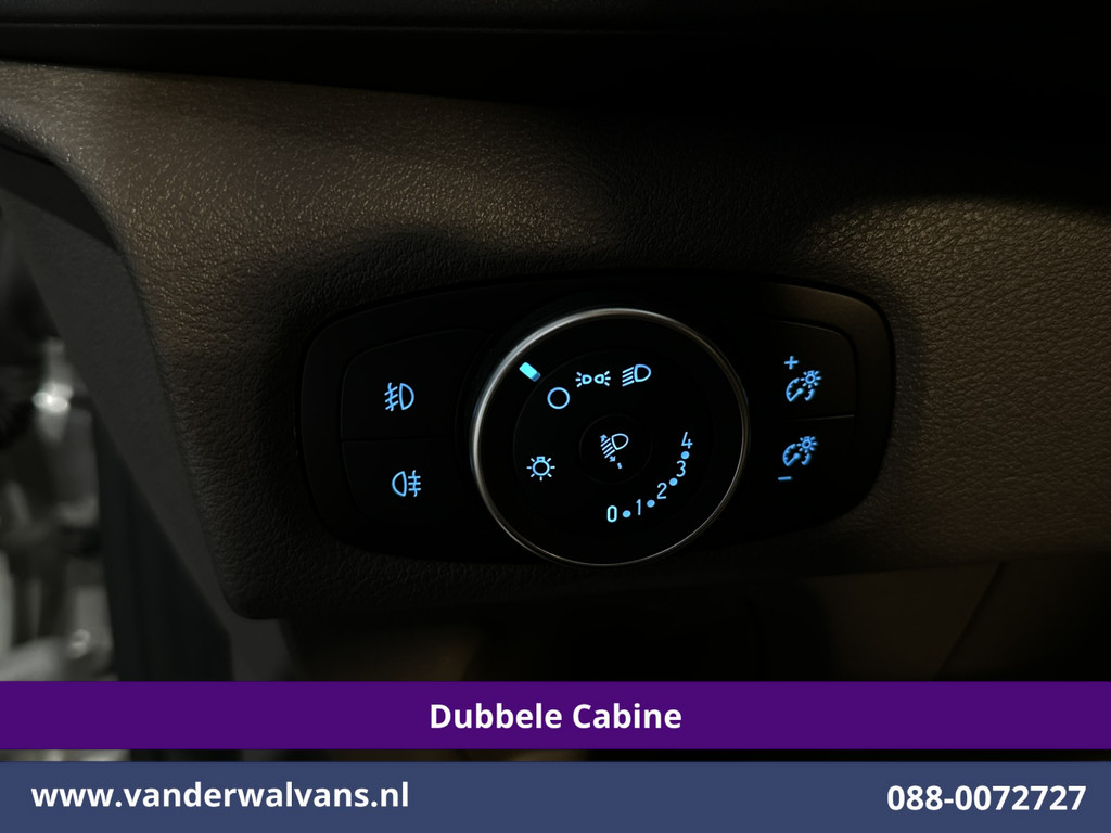Ford Transit Custom 2.0 TDCI 131pk L2H1 Dubbele Cabine Euro6 Airco | 6-Zits | Camera | Navigatie | Apple Carplay | LED | Cruisecontrol Android Auto, Parkeersensoren, 2800kg Trekhaak, Dakdragers 19