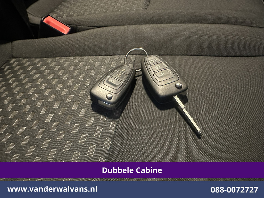 Ford Transit Custom 2.0 TDCI 131pk L2H1 Dubbele Cabine Euro6 Airco | 6-Zits | Camera | Navigatie | Apple Carplay | LED | Cruisecontrol Android Auto, Parkeersensoren, 2800kg Trekhaak, Dakdragers 21