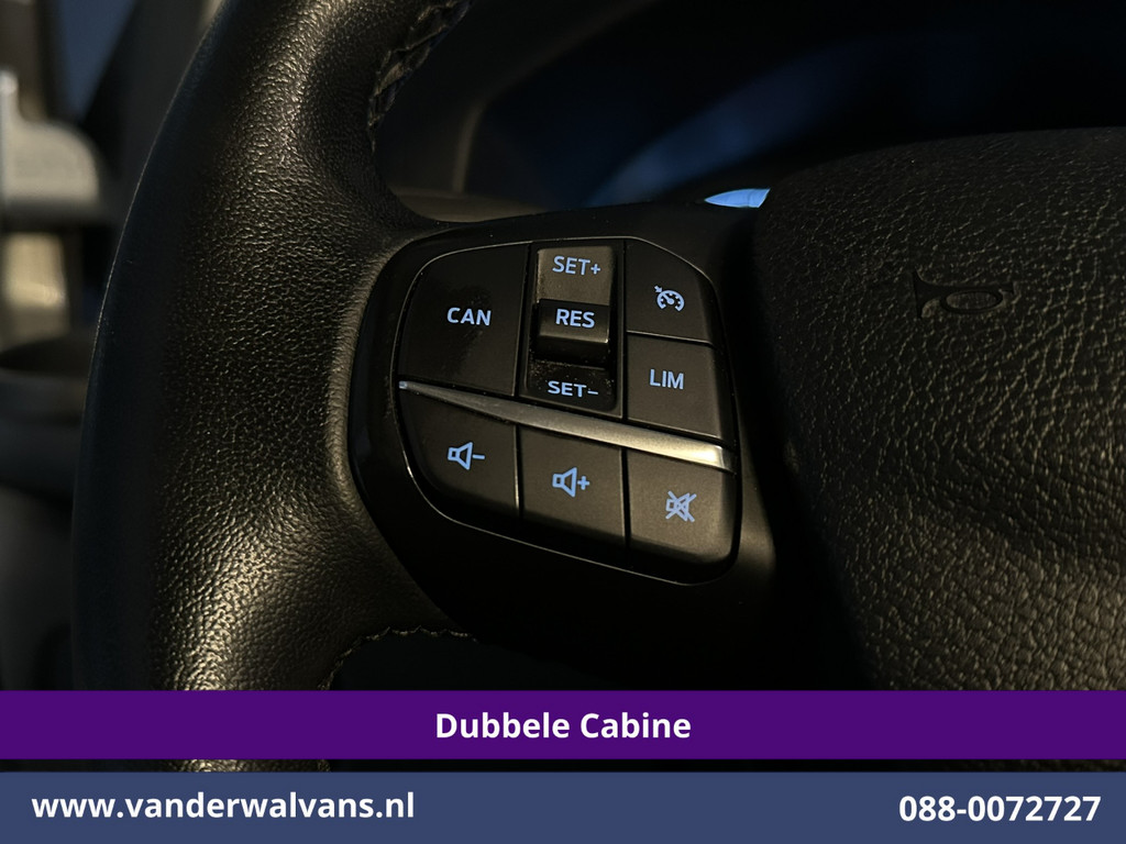 Ford Transit Custom 2.0 TDCI 131pk L2H1 Dubbele Cabine Euro6 Airco | 6-Zits | Camera | Navigatie | Apple Carplay | LED | Cruisecontrol Android Auto, Parkeersensoren, 2800kg Trekhaak, Dakdragers 8