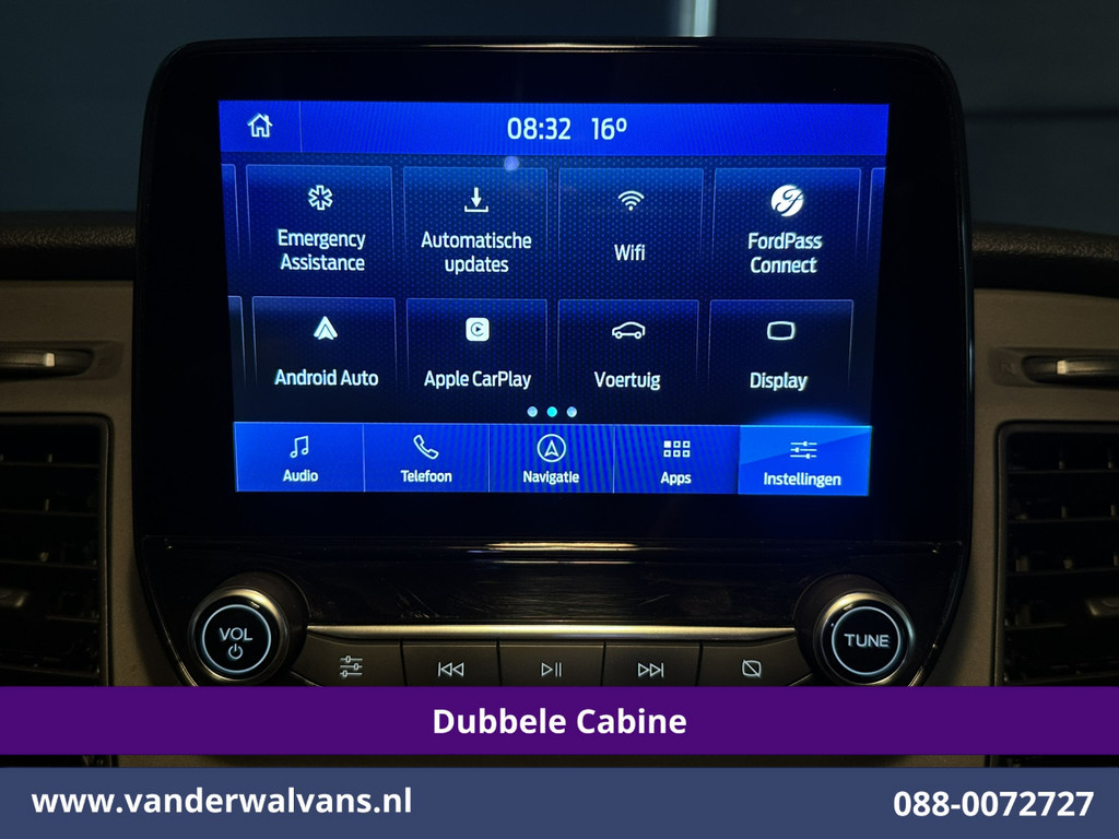 Ford Transit Custom 2.0 TDCI 131pk L2H1 Dubbele Cabine Euro6 Airco | 6-Zits | Camera | Navigatie | Apple Carplay | LED | Cruisecontrol Android Auto, Parkeersensoren, 2800kg Trekhaak, Dakdragers 9