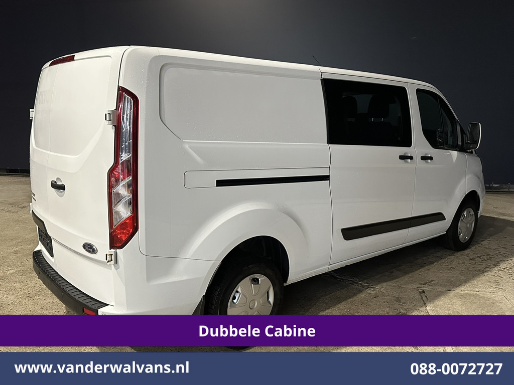 Ford Transit Custom 2.0 TDCI 131pk L2H1 Dubbele Cabine Euro6 Airco | 6-Zits | Camera | Navigatie | LED | Apple Carplay Android Auto, Cruisecontrol, Verwarmde voorruit, Stoelverwarming, Parkeersensoren 14
