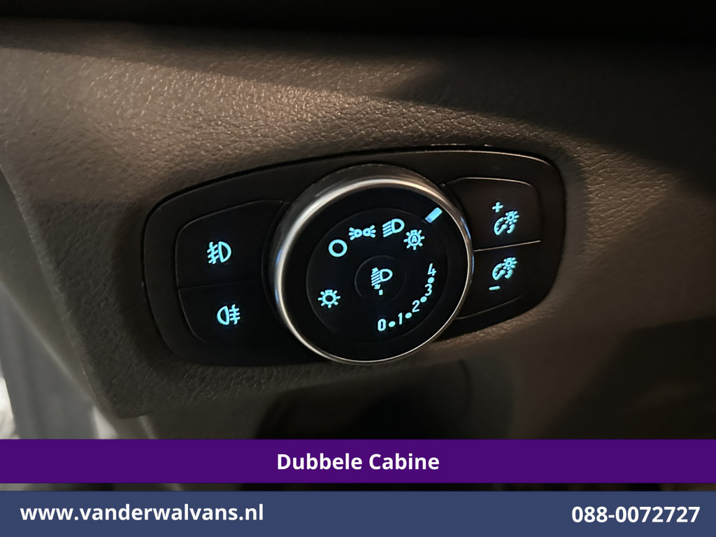 Ford Transit Custom 2.0 TDCI 131pk L2H1 Dubbele Cabine Euro6 Airco | 6-Zits | Camera | Navigatie | LED | Apple Carplay Android Auto, Cruisecontrol, Verwarmde voorruit, Stoelverwarming, Parkeersensoren 18