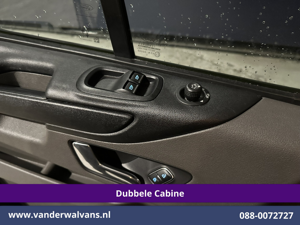 Ford Transit Custom 2.0 TDCI 131pk L2H1 Dubbele Cabine Euro6 Airco | 6-Zits | Camera | Navigatie | LED | Apple Carplay Android Auto, Cruisecontrol, Verwarmde voorruit, Stoelverwarming, Parkeersensoren 20