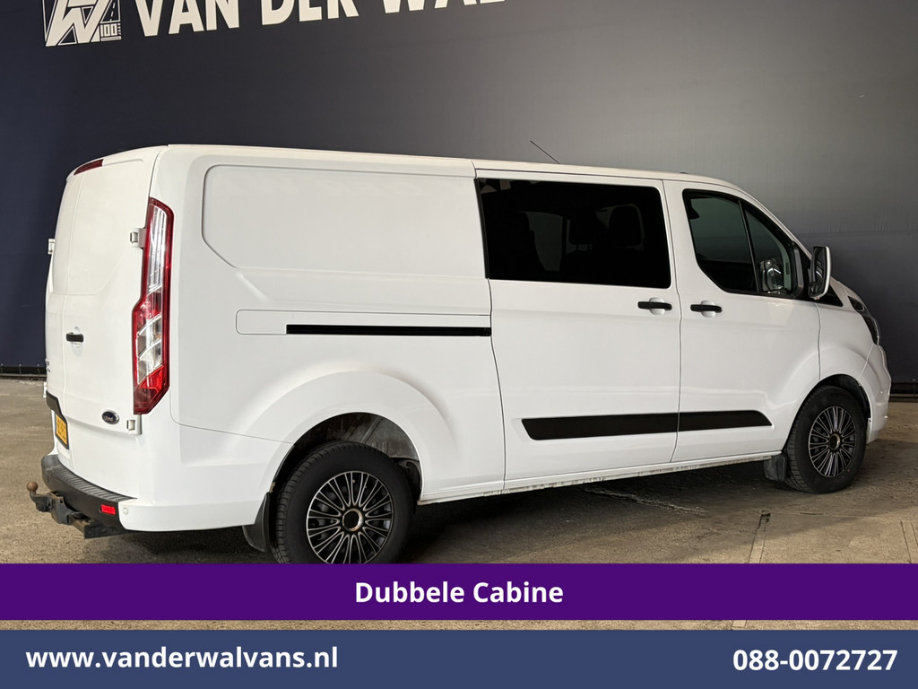 Ford Transit Custom 2.0 TDCI 131pk L2H1 Dubbele Cabine Euro6 Airco | 6-Zits | Cruisecontrol | 2550kg Trekhaak Verwarmde voorruit, Parkeersensoren 10