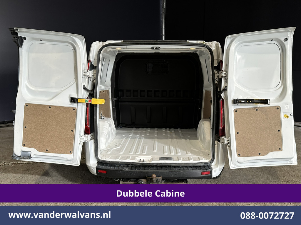 Ford Transit Custom 2.0 TDCI 131pk L2H1 Dubbele Cabine Euro6 Airco | 6-Zits | Cruisecontrol | 2550kg Trekhaak Verwarmde voorruit, Parkeersensoren 11