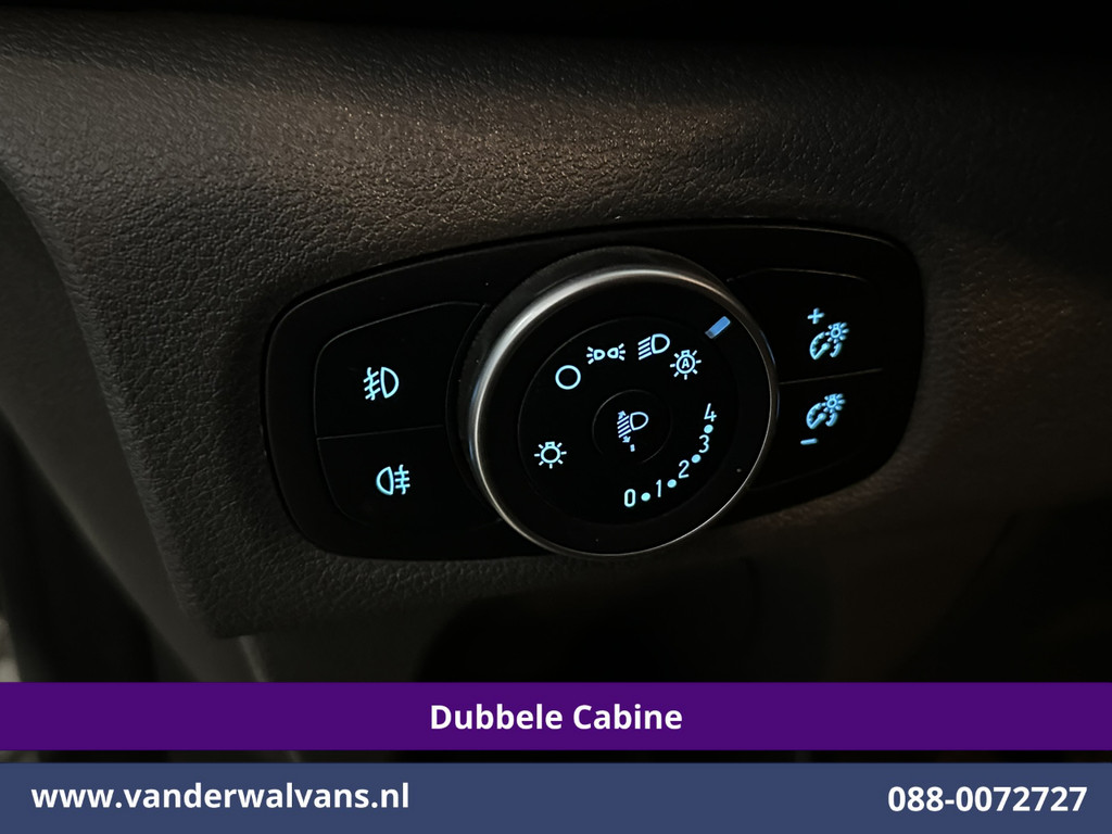 Ford Transit Custom 2.0 TDCI 131pk L2H1 Dubbele Cabine Euro6 Airco | 6-Zits | Cruisecontrol | 2550kg Trekhaak Verwarmde voorruit, Parkeersensoren 15