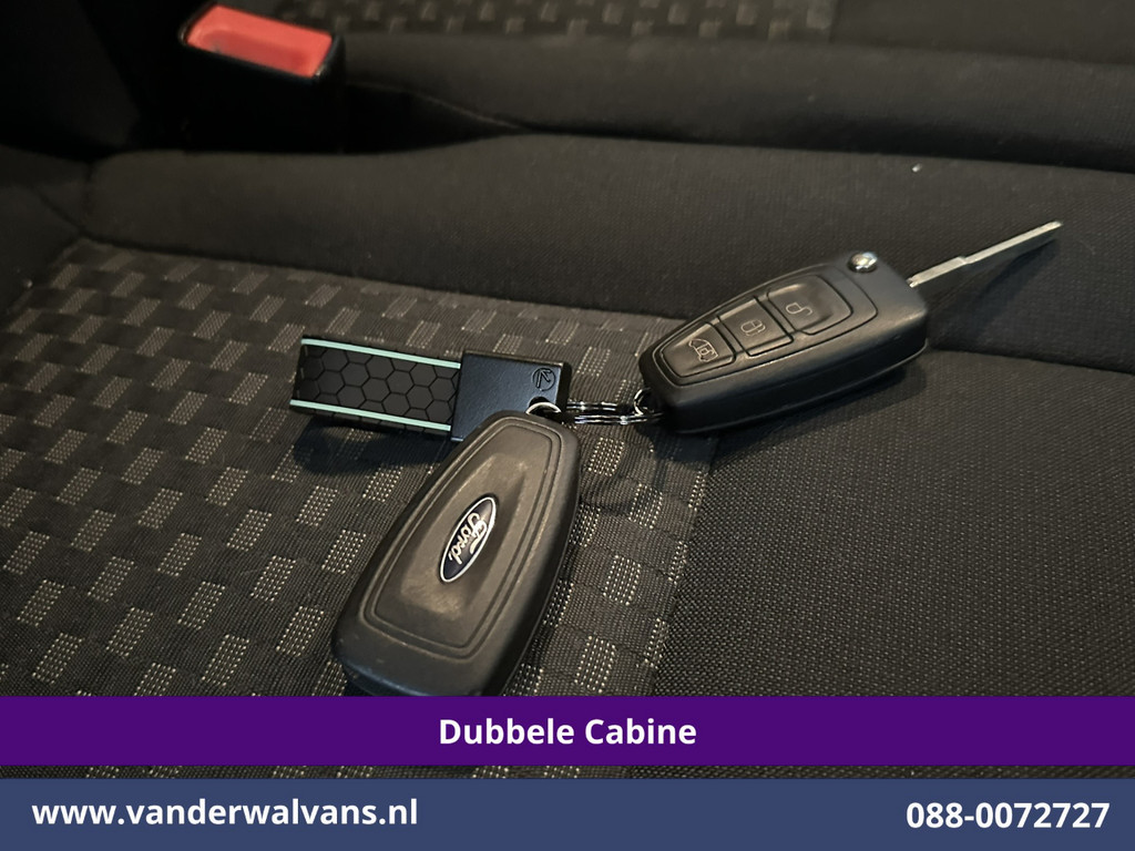 Ford Transit Custom 2.0 TDCI 131pk L2H1 Dubbele Cabine Euro6 Airco | 6-Zits | Cruisecontrol | 2550kg Trekhaak Verwarmde voorruit, Parkeersensoren 18