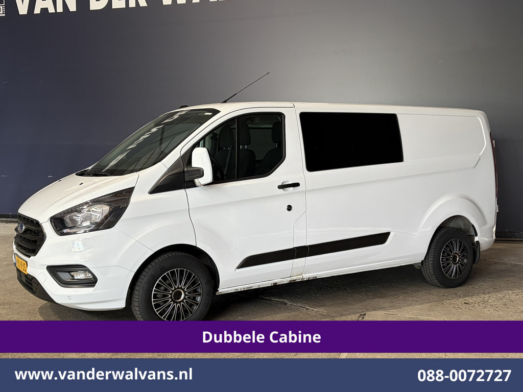 Ford Transit Custom 2.0 TDCI 131pk L2H1 Dubbele Cabine Euro6 Airco | 6-Zits | Cruisecontrol | 2550kg Trekhaak Verwarmde voorruit, Parkeersensoren 8
